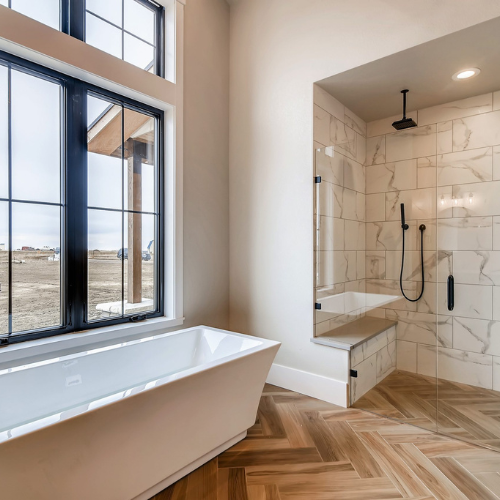 custom walk-in shower remodel Loveland OH